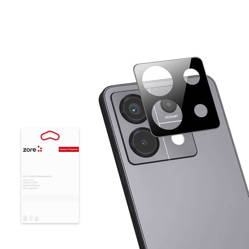 Xiaomi Redmi Note 13 Pro 5G Zore 3D Kamera Camı Xiaomi Redmi Note 13