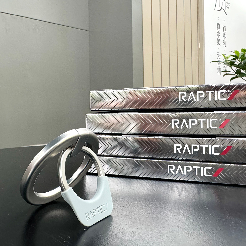 360 Degree Rotatable Finger Ring Stand with Raptic Magnetic Feature - 12