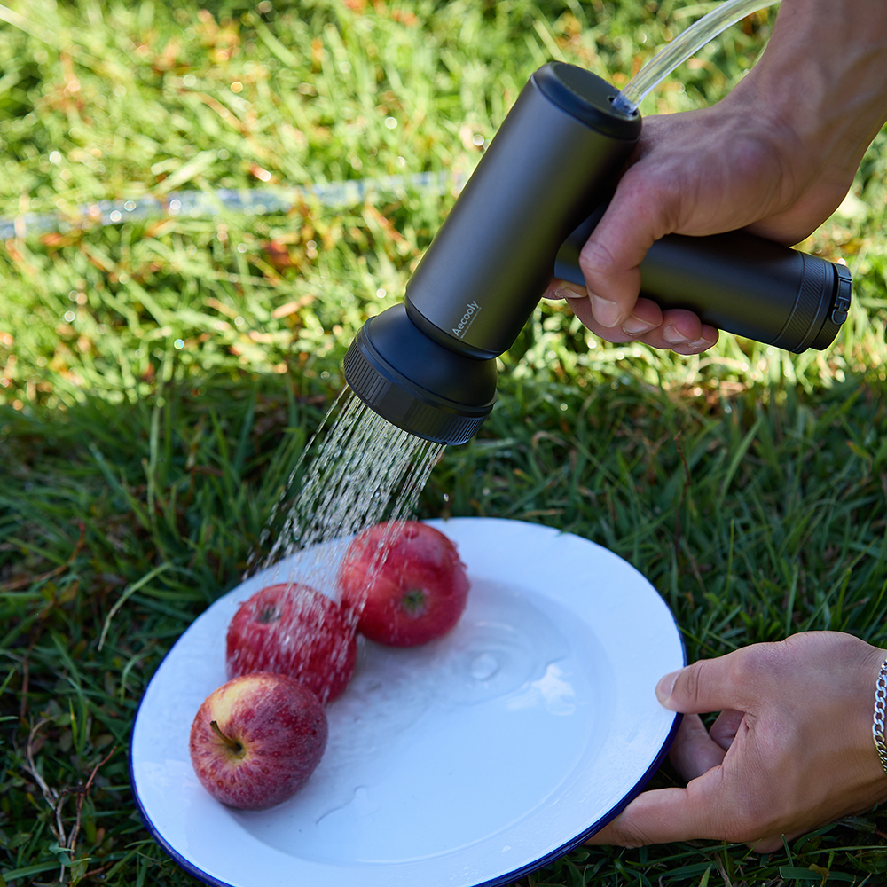 Aecooly OK01 11 in 1 Modular Camping Set Flashlight Compressor Powerbank Alarm Mode etc. - 3