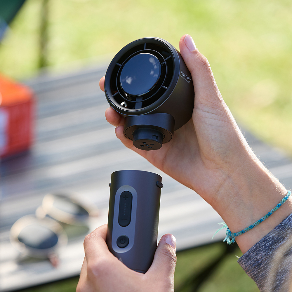 Aecooly OK01 11 in 1 Modular Camping Set Flashlight Compressor Powerbank Alarm Mode etc. - 12