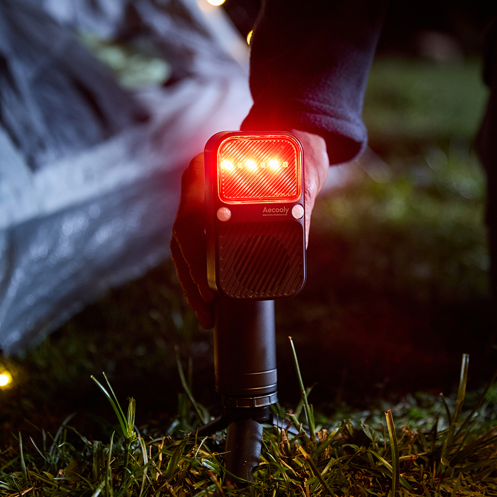 Aecooly OK01 11 in 1 Modüler Kamp Seti Fener Kompresör Powerbank Alarm Modu vb. - 11