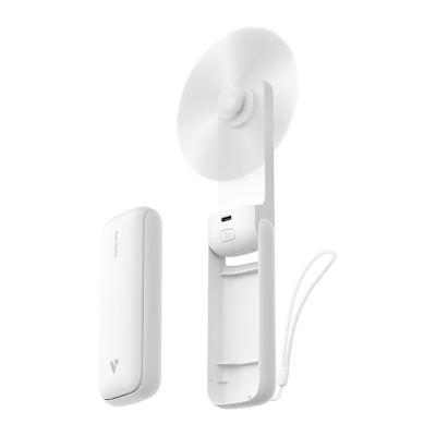 Aecooly PF01 Folding 3 Stage Portable Cooling Hand Fan White