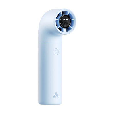 Aecooly PH02-A Aero Series Digital LED Display Portable Handheld Cooling Fan Blue