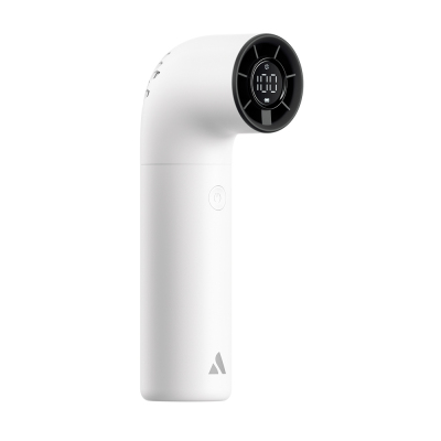 Aecooly PH02-A Aero Serisi Dijital LED Göstergeli Portatif Soğutucu El Fanı Beyaz