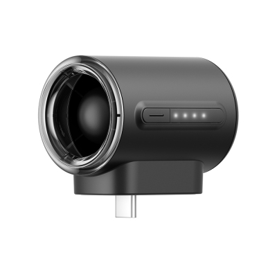 Aecooly PK01-F1 Type-C Connector 4-Speed ​​Portable Mini Cooling Fan Black