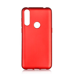 Alcatel 1S 2020 Kılıf Zore Premier Silikon Kapak Kırmızı