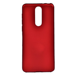 Alcatel 3 2019 Kılıf Zore Premier Silikon Kapak Kırmızı