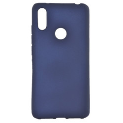 Alcatel 5V Case Zore Premier Silicon Cover Navy blue