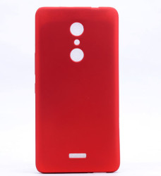Alcatel A3 XL Kılıf Zore Premier Silikon Kapak Kırmızı
