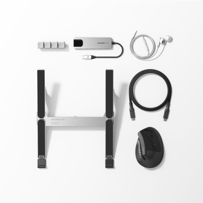Amazingthing 5-in-1 Laptop/Notebook & Desktop Accessory Kit Siyah-Beyaz