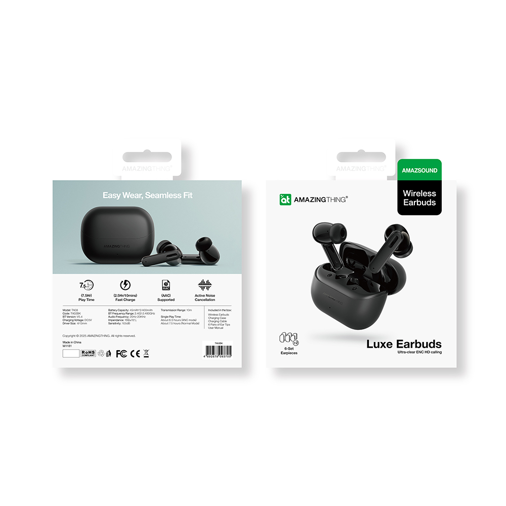 Amazingthing Amazsound Luxe ENC Teknolojili Kulak İçi Bluetooth Kulaklık v5.4 - 11