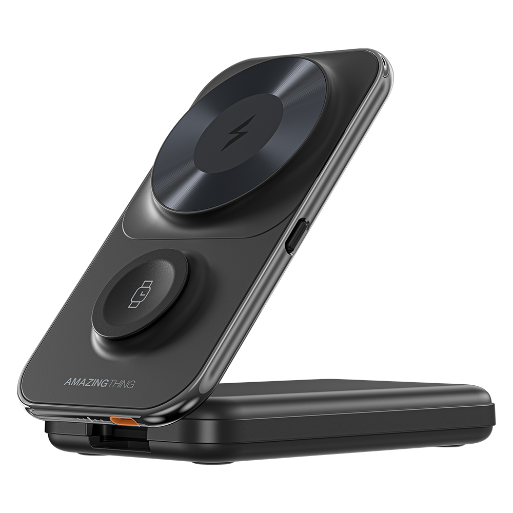 Amazingthing Thunder Pro Mag 6in1 PD22.5W Foldable Stand Wireless Power Bank 8000mAh - 11