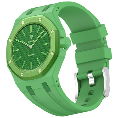 AP-Swatch Royal Pop 3 Zore KRD-158 Silicone Band Green