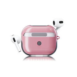 Apple Airpods 3. Generation Case Zore Shockproof Silicon Pink