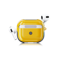 Apple Airpods 3. Generation Case Zore Shockproof Silicon Yellow