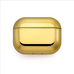 Apple Airpods 3. Nesil Case Zore Airbag 08 Silicon Gold
