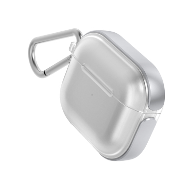 Apple Airpods 3. Nesil Kılıf Askı Aparatlı Raptic Air Serisi Kılıf Gümüş