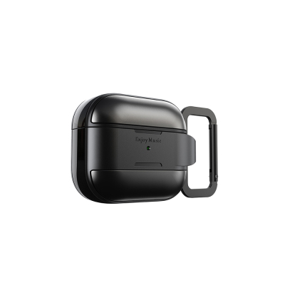 Apple AirPods 3. Nesil Kılıf M-Safe Şarj Özellikli Mutural Meiwo Serisi Kapak Siyah