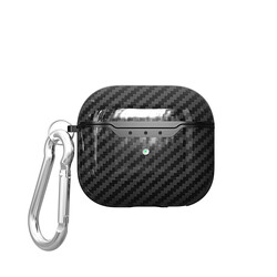 Apple Airpods 3. Nesil Kılıf Zore Airbag 05 Silikon Siyah