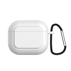 Apple Airpods 3. Nesil Kılıf Zore Airbag 23 Kılıf Beyaz