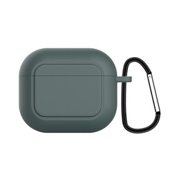 Apple Airpods 3. Nesil Kılıf Zore Airbag 23 Kılıf Koyu Yeşil