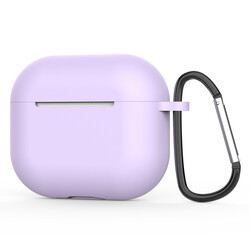 Apple Airpods 3. Nesil Zore Airbag 28 Silicon Case Lila