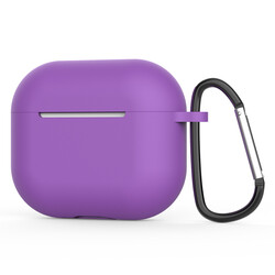 Apple Airpods 3. Nesil Zore Standart Silicon Case Purple