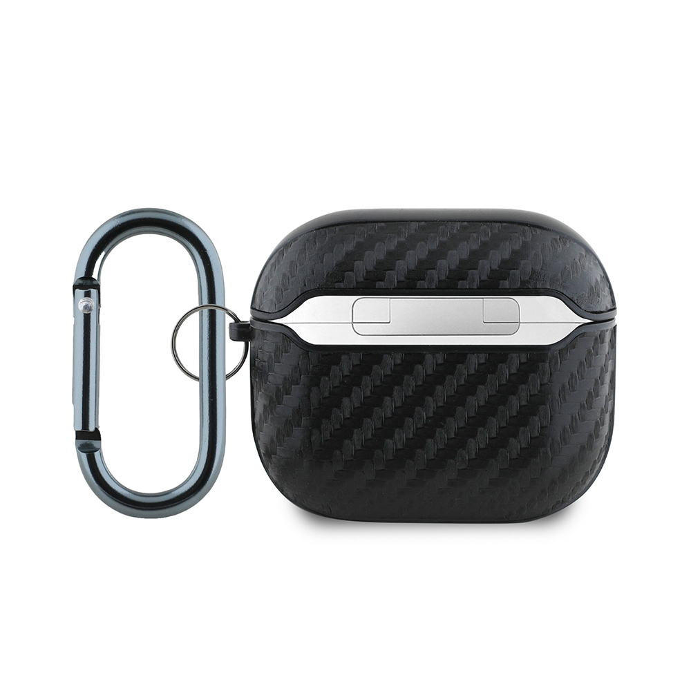 Apple Airpods 3rd Generation Case Redbull Original Licensed PU Carbon Fiber Designed Hanger Cover - 3