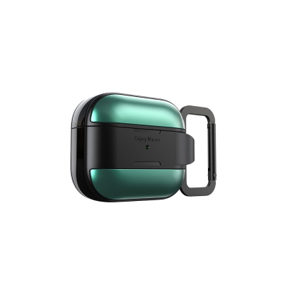 Apple AirPods 3rd Generation Case with M-Safe Charging Function, Meiwo Series Multifunctional Cover Green