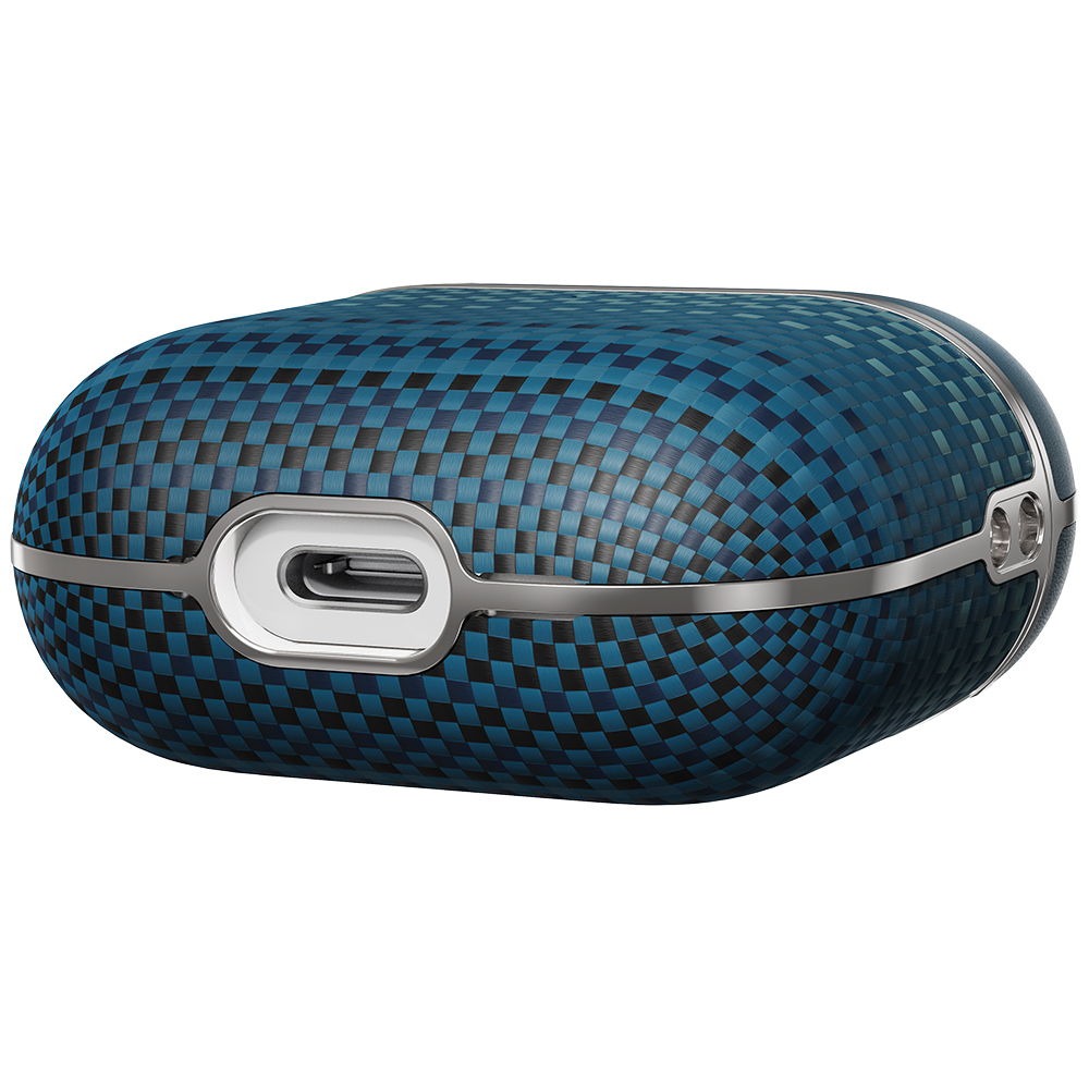 Apple Airpods 4 Case Aramid Fiber Pitaka Tactile Woven Sunset-Moonrise Series Sunset Cover - 19