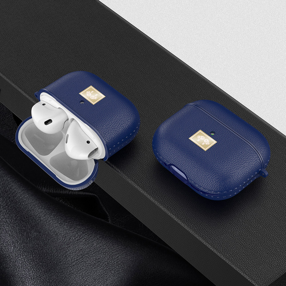 Apple Airpods 4 Case Leather Look Wlons Case with Hanger - 13
