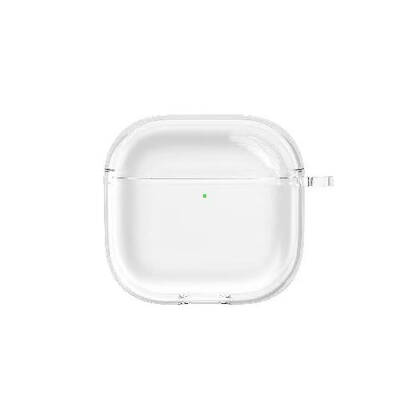 Apple Airpods 4 Case Transparent Crystal Silicone Zore Airbag 14 Case Şeffaf