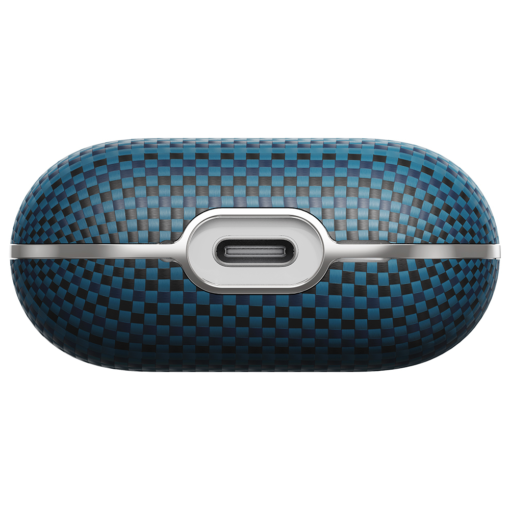 Apple Airpods 4 Kılıf Aramid Fiber Pitaka Tactile Woven Sunset-Moonrise Serisi Sunset Kapak - 15