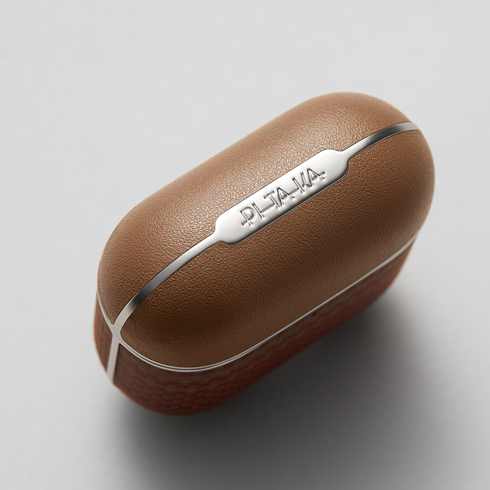 Apple Airpods 4 Kılıf Aramid Fiber Pitaka Tactile Woven Sunset-Moonrise Serisi Sunset Kapak - 31