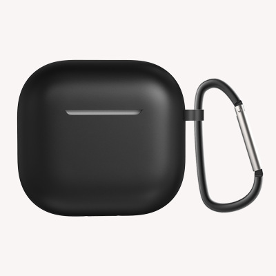 Apple Airpods 4 Zore Standart Silikon Kılıf Siyah