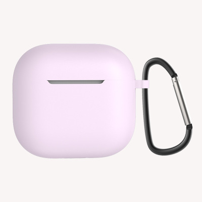 Apple Airpods 4 Zore Standart Silikon Kılıf Lila