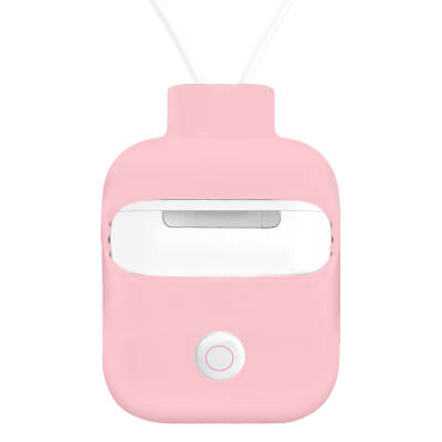 Apple Airpods Case with Neck Strap Jelly Bean Design Licensed Switcheasy ColorBuddy Cover Pink