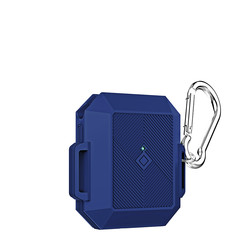 Apple Airpods Case Zore Airbag 09 Silicon Navy blue