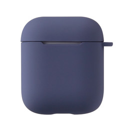 Apple Airpods Case Zore Airbag 11 Silicon Navy blue