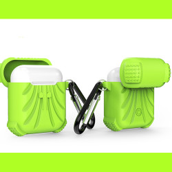 Apple Airpods Kılıf Zore Airbag 01 Silikon Yeşil