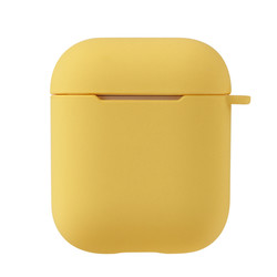 Apple Airpods Kılıf Zore Airbag 11 Silikon Sarı