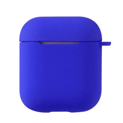 Apple Airpods Kılıf Zore Airbag 11 Silikon Saks Mavi