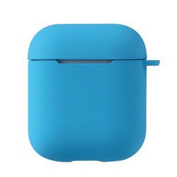 Apple Airpods Kılıf Zore Airbag 11 Silikon Mavi