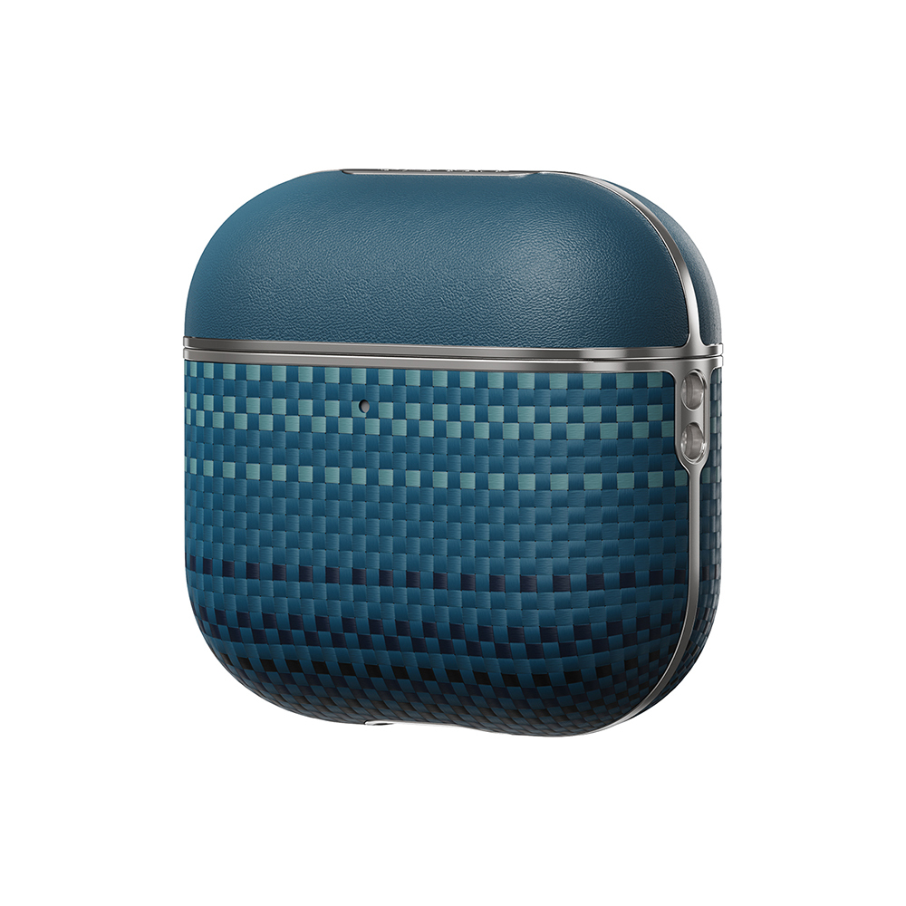 Apple Airpods Pro 2 Case Aramid Fiber Pitaka Tactile Woven Sunset-Moonrise Series Sunset Cover - 1