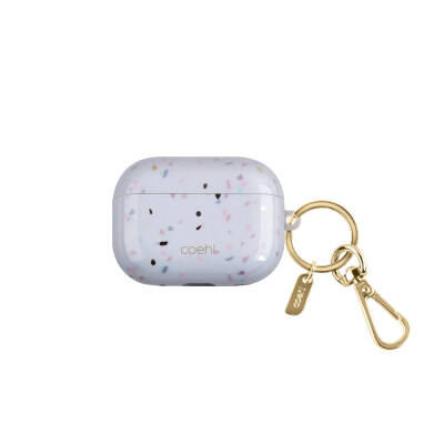 Apple Airpods Pro 2 Case Mosaic Patterned Coehl Terrazzo Cover Grey