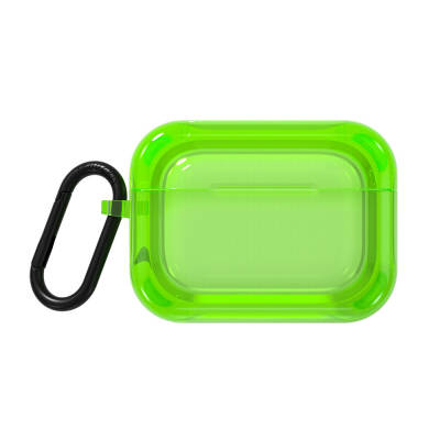 Apple Airpods Pro 2 Case Transparent Jelly Design Youngkit Candy Series Case Green