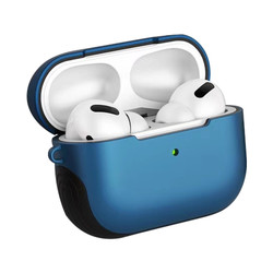 Apple Airpods Pro Case Zore Shockproof Silicon Blue