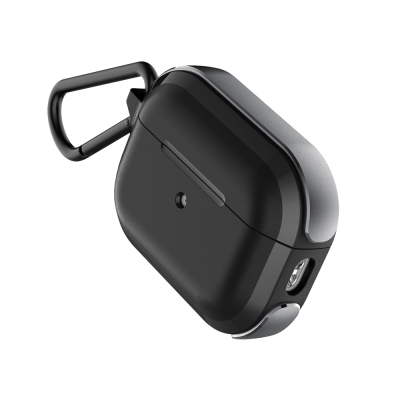 Apple Airpods Pro 2 Raptic Trek Series Earphone Case with Hanger Black