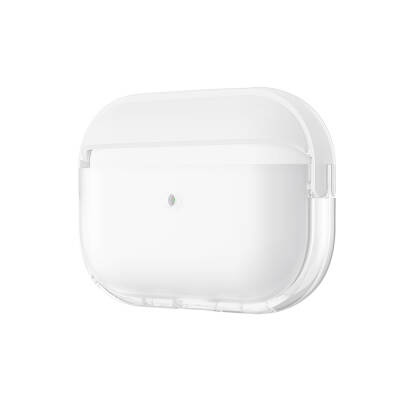 Apple Airpods Pro 2 Zore Airbag 36 Shockproof Case Şeffaf-Beyaz