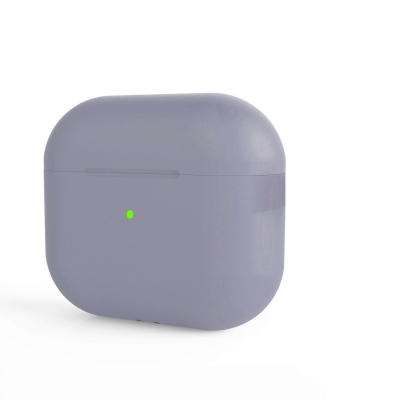 Apple Airpods Pro 2 Zore Standart Silikon Kılıf Lavendery Gray